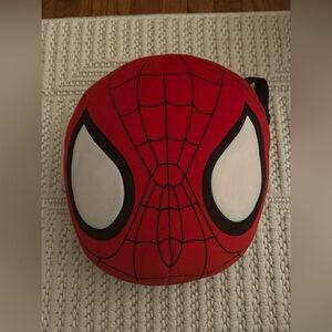 Marvel Red White Black Spiderman Plush Backpack Back Pack